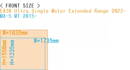 #EX30 Ultra Single Motor Extended Range 2023- + MX-5 MT 2015-
